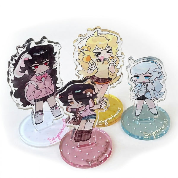 Custom Clear Acrylic Standees