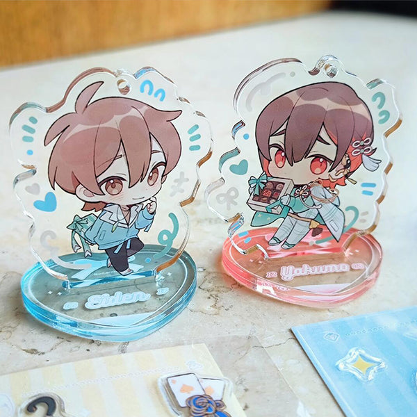 Custom Colored Edge Acrylic Standees
