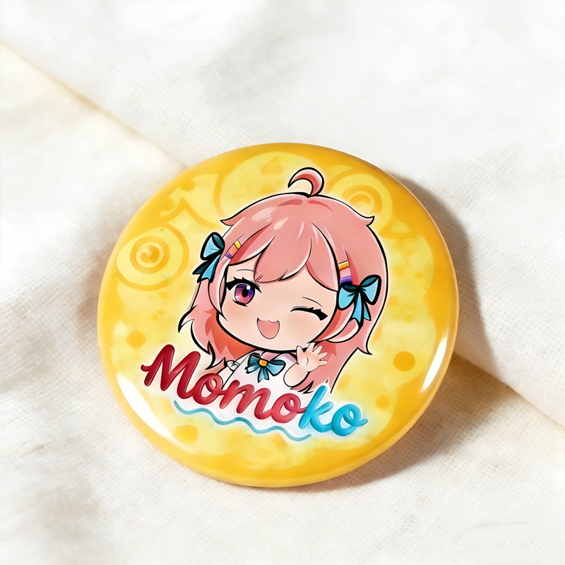 Custom Round Button Pins