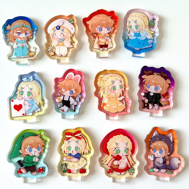 Custom Colored Edge Acrylic Keychains