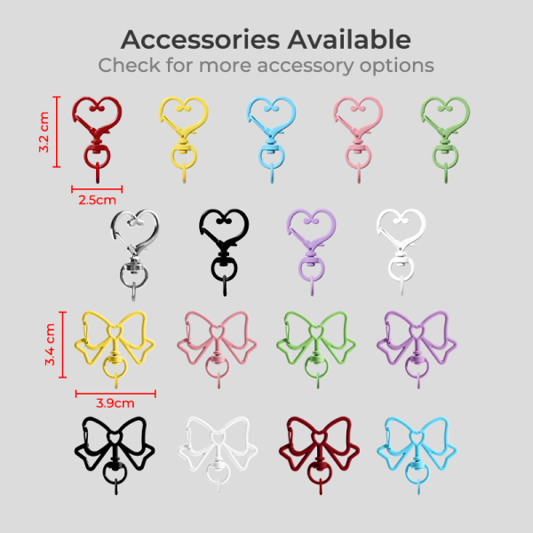 Custom Clear Acrylic Keychains