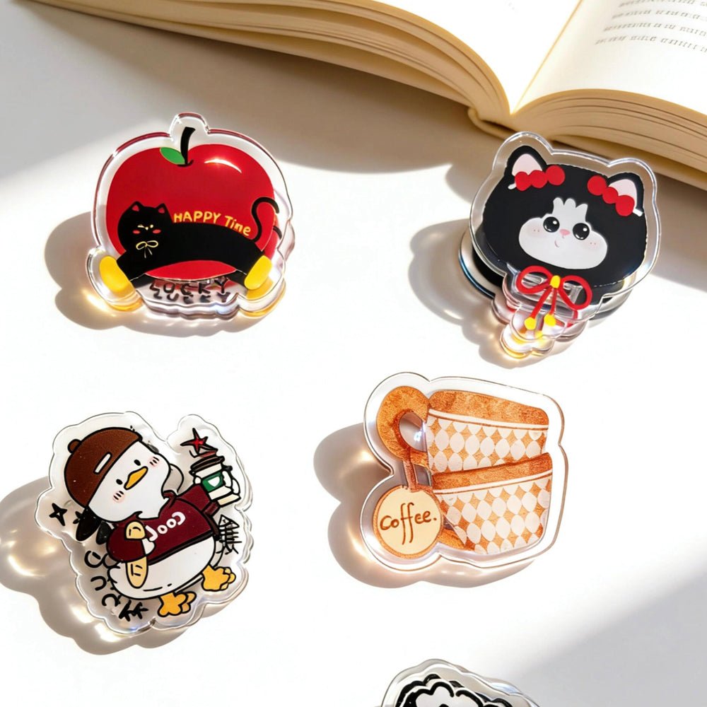 Custom Acrylic Binder Clip - Customew