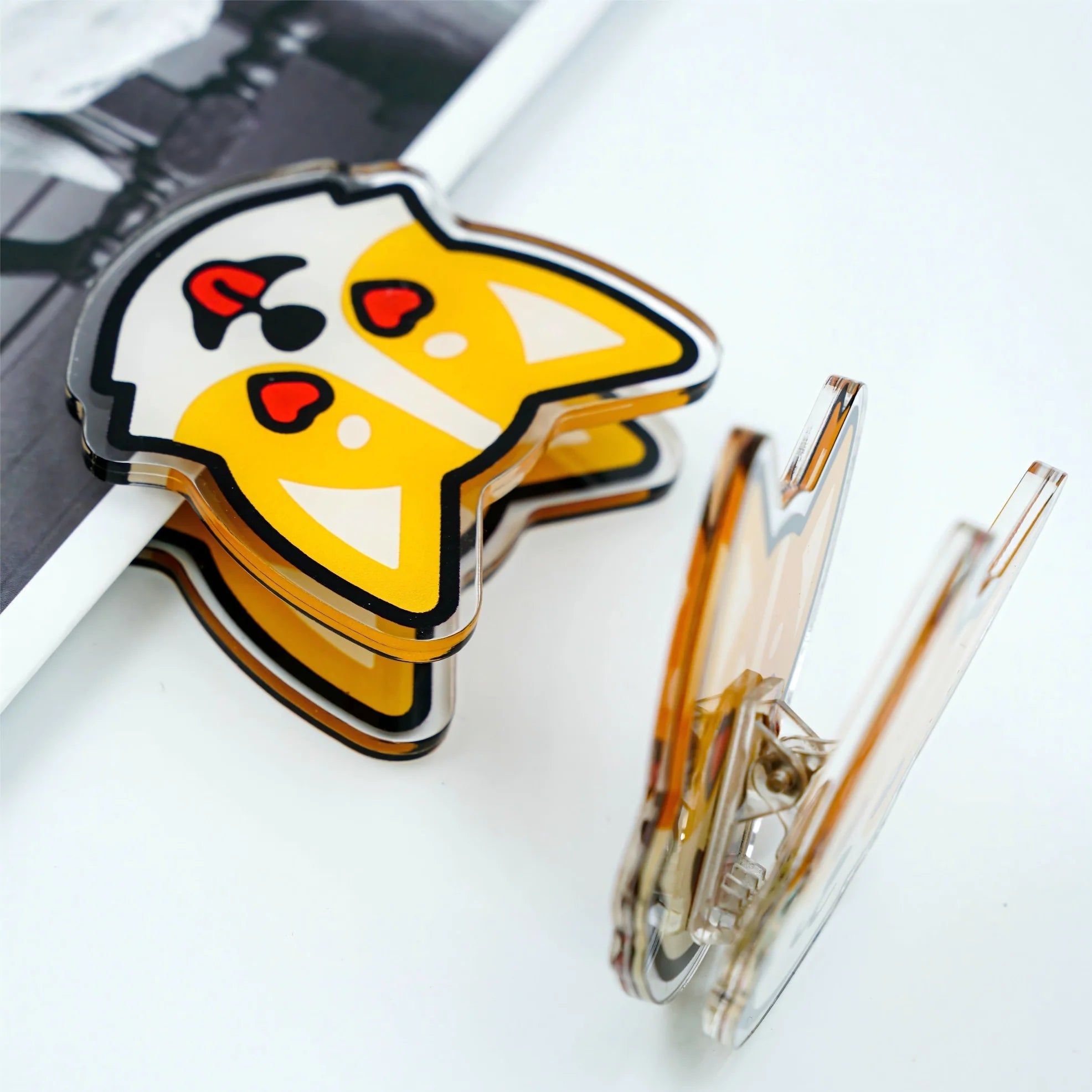 Custom Acrylic Binder Clip - Customew