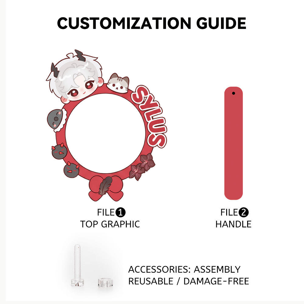 Custom Acrylic Photo Prop - Customew