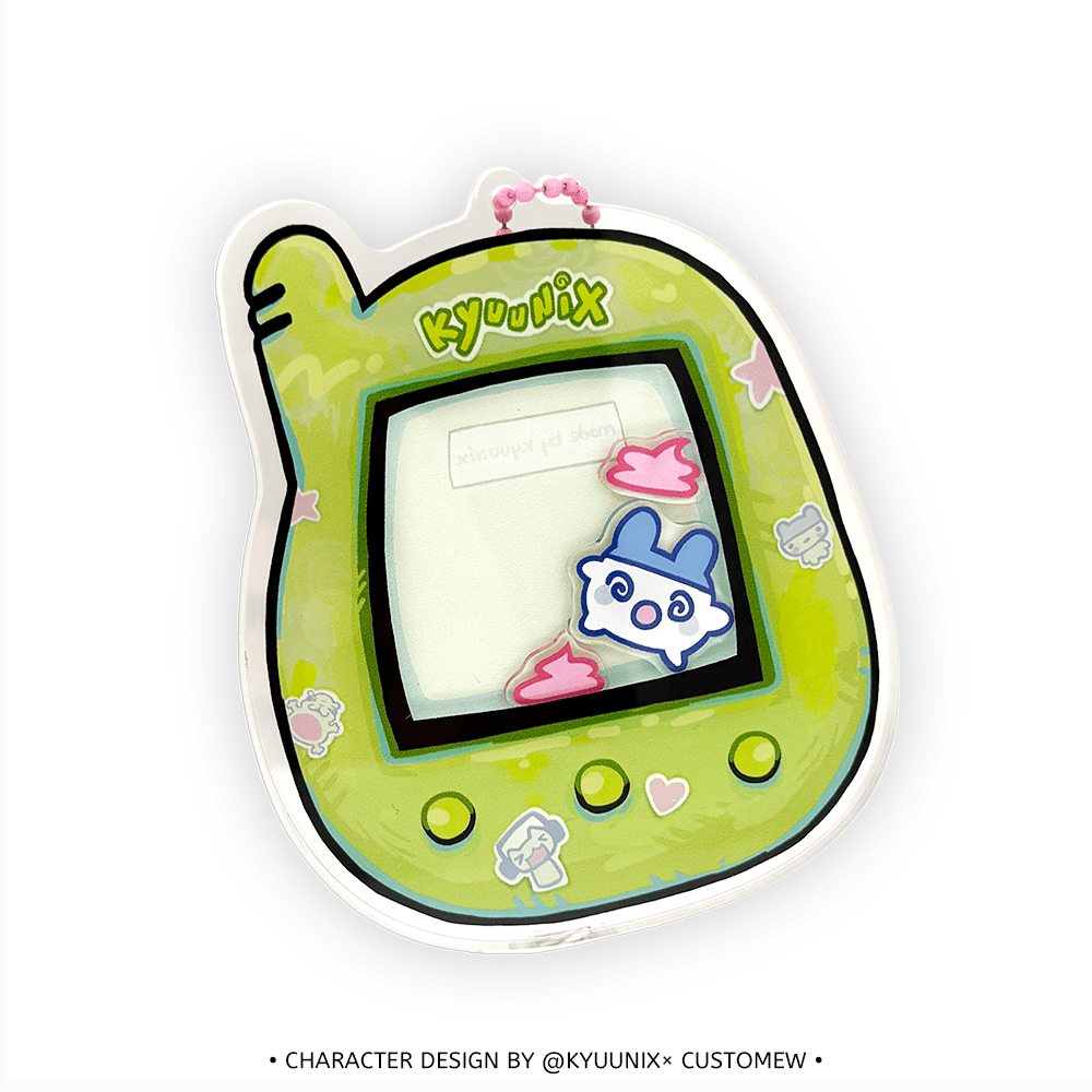 Custom Acrylic Shaker Keychains/Charms - Customew