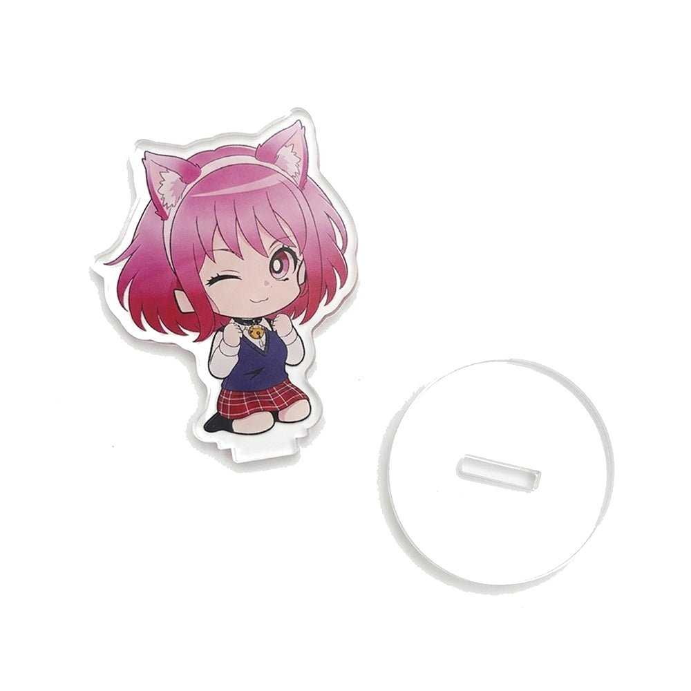 Custom Broken glasses holo Diamond Acrylic Standees - Customew