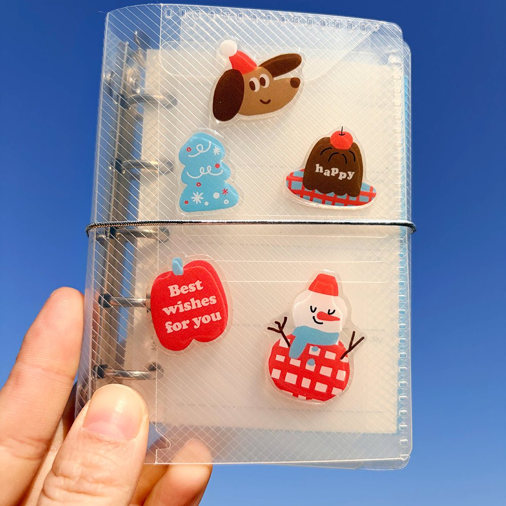 Custom Clear Transparent PET Vinyl Sticker Sheet - Customew