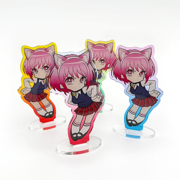 Custom Colored Edge Acrylic Standees - Customew