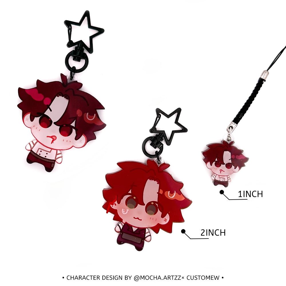 Custom Full Bleed Acrylic Keychains - Customew
