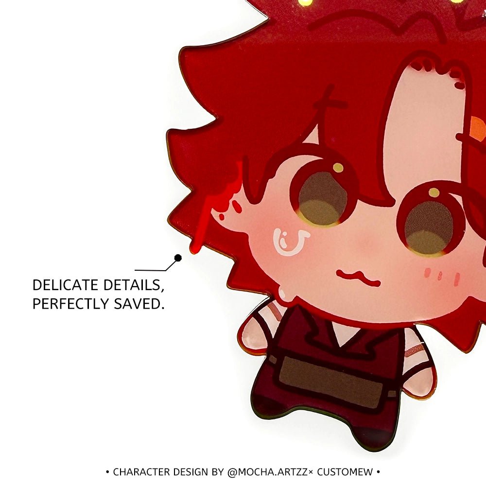Custom Full Bleed Acrylic Keychains - Customew