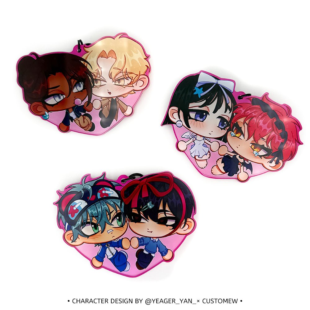 Custom Full Bleed Acrylic Keychains - Customew