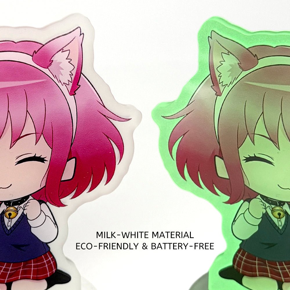 Custom Glow In The Dark Acrylic Standees - Customew