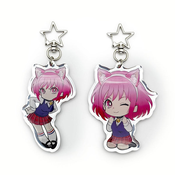 Custom Mirror Acrylic Keychains - Customew