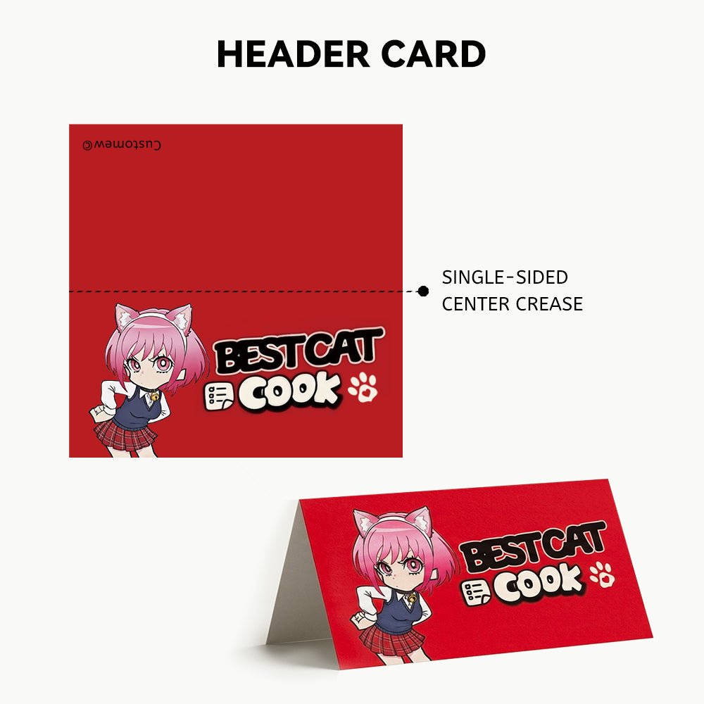 Custom Packaging Backing Cards - Customew