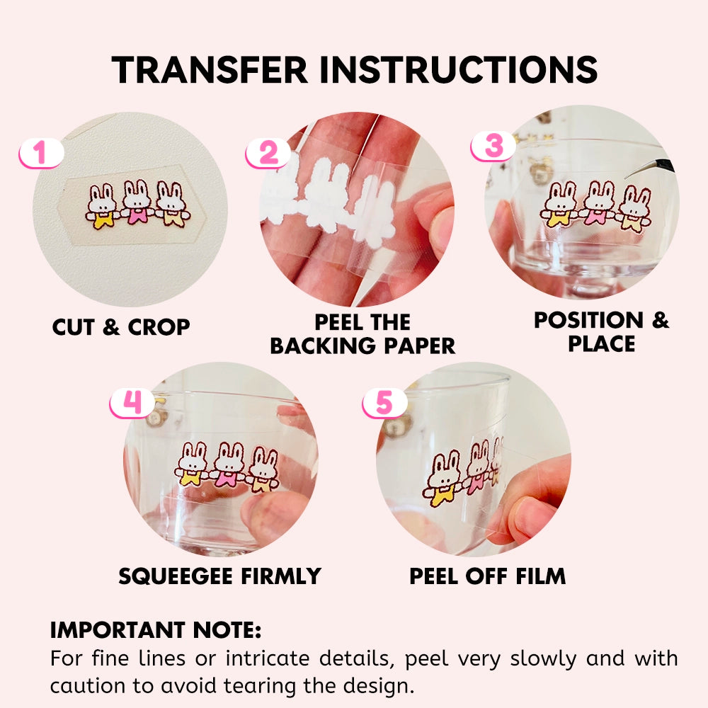 Custom Transfer Stickers