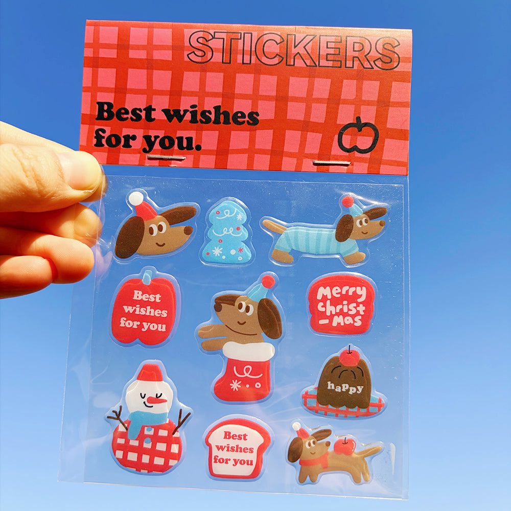 Custom Clear Transparent PET Vinyl Sticker Sheet