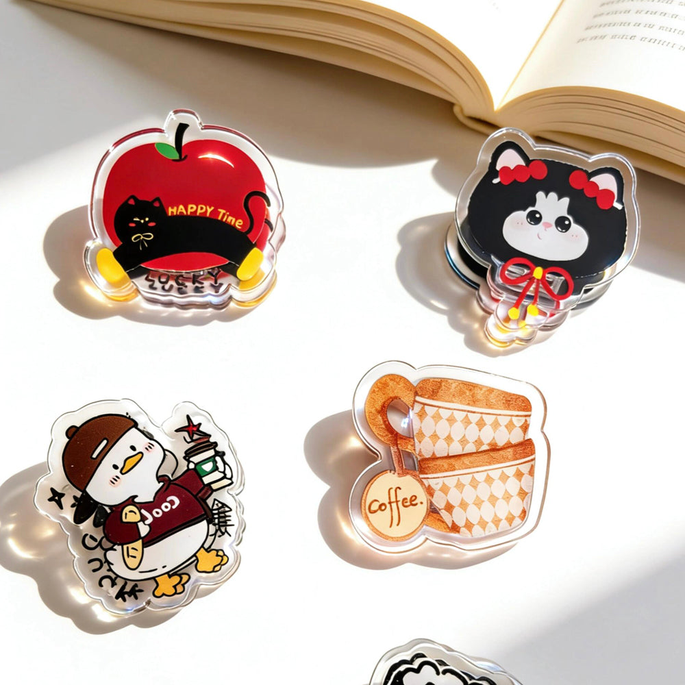 Custom Acrylic Binder Clip