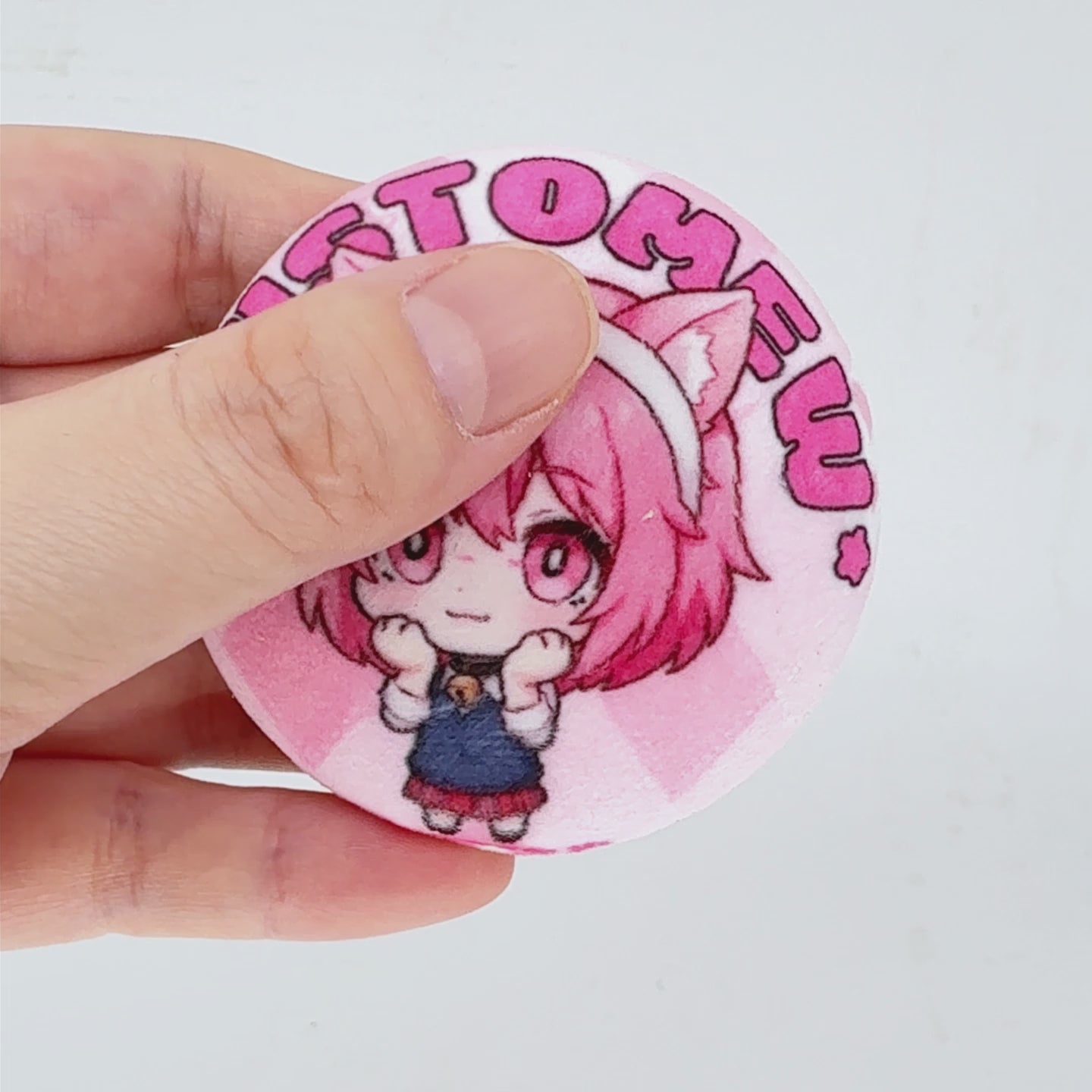 Custom Plush Button Pins