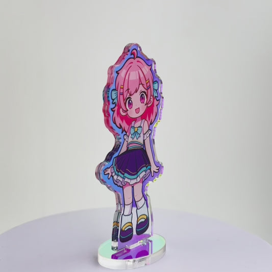 Custom Clear Acrylic Standees