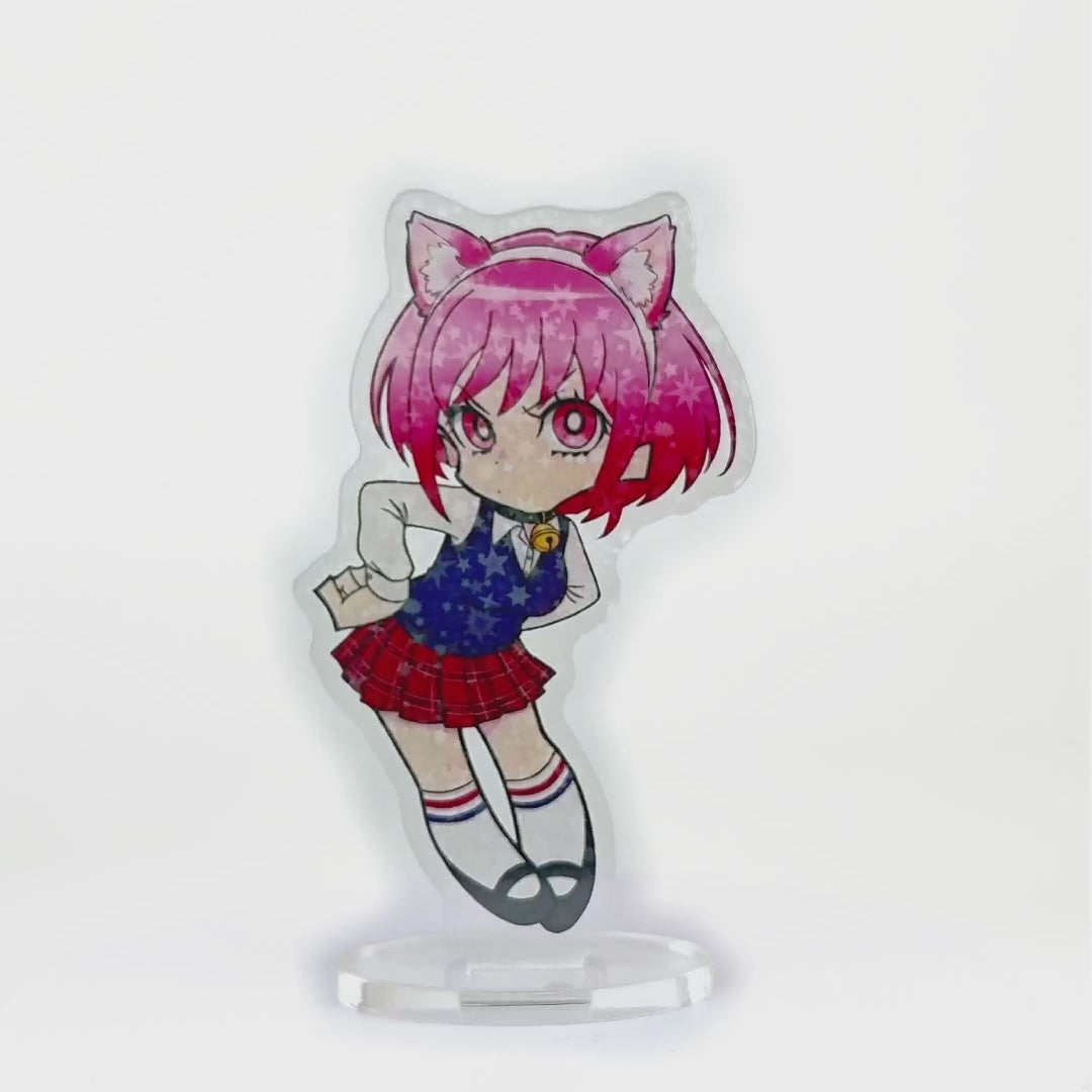 Custom Star holo  Diamond Acrylic Standees