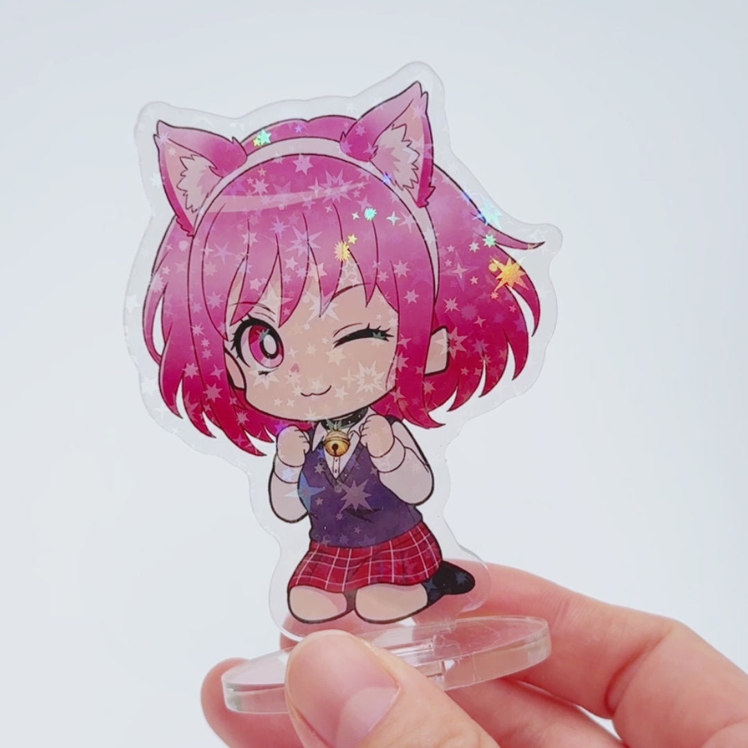 Custom Star holo Acrylic Standees