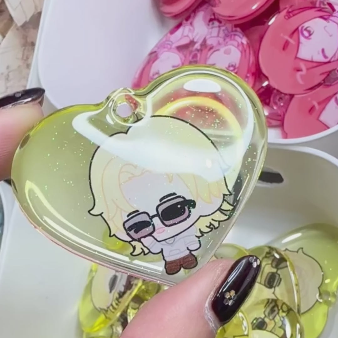 Custom Epoxy Acrylic Keychains/Charms